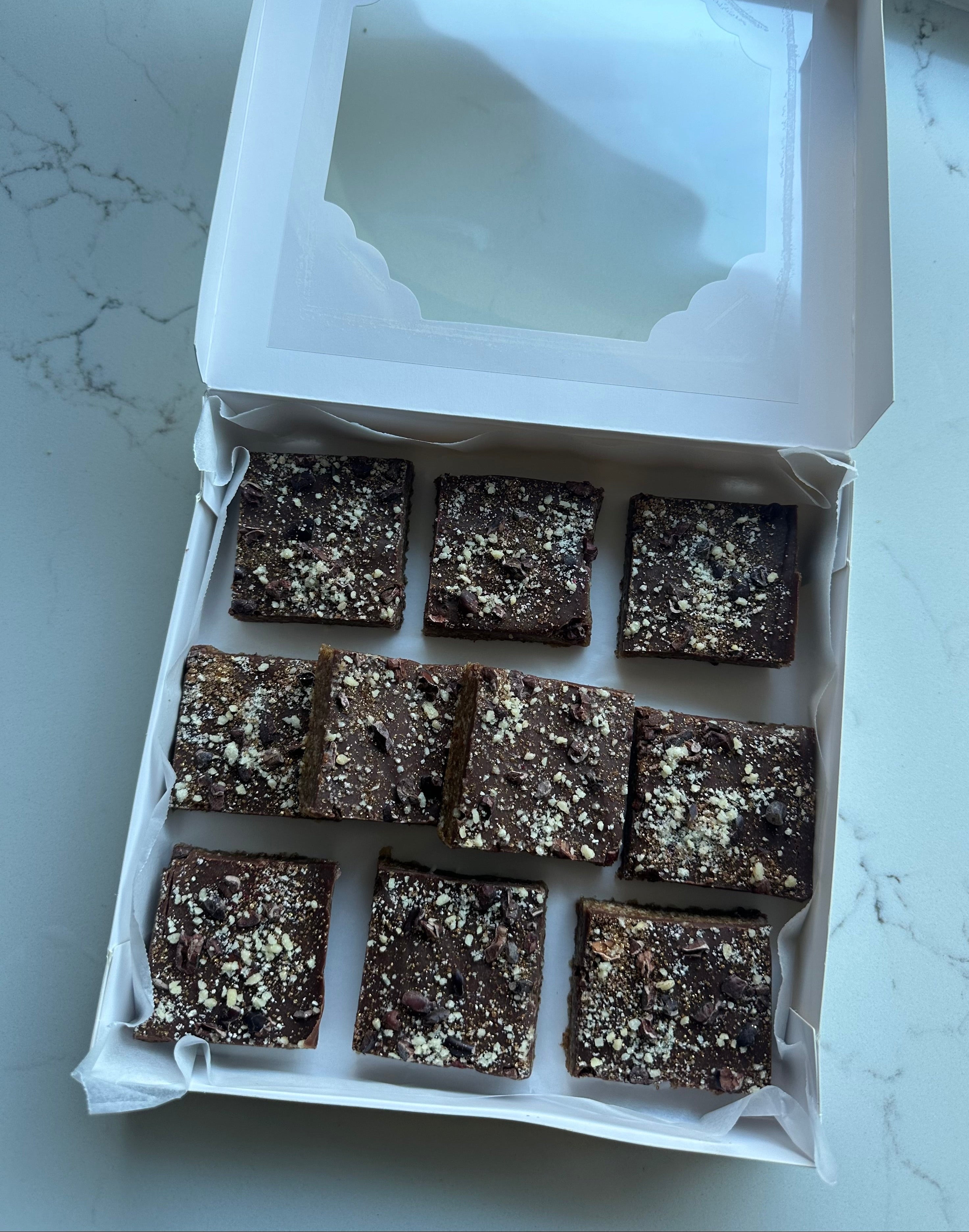 Date, Almond and Cacao Slices