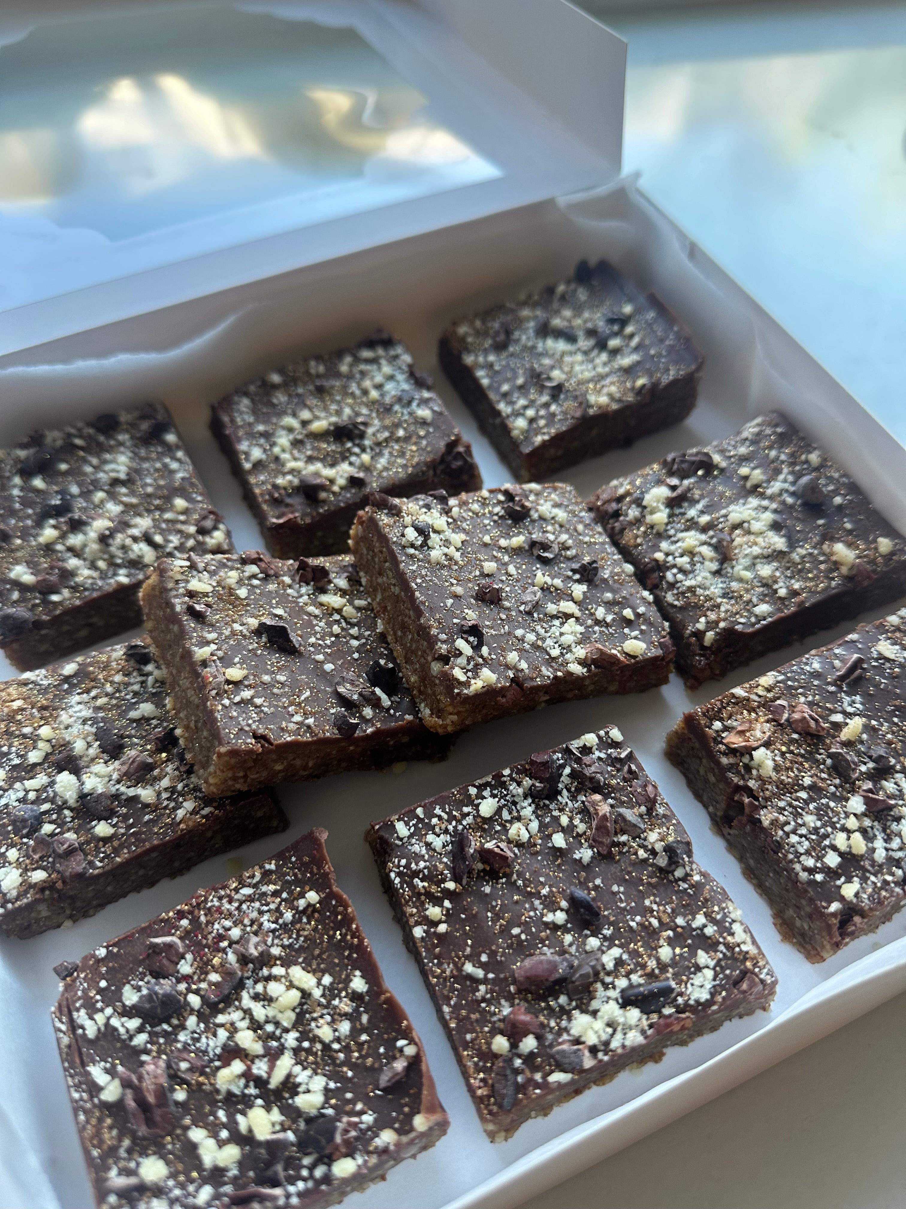 Date, Almond and Cacao Slices