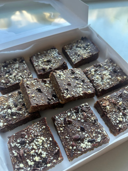 Date, Almond and Cacao Slices